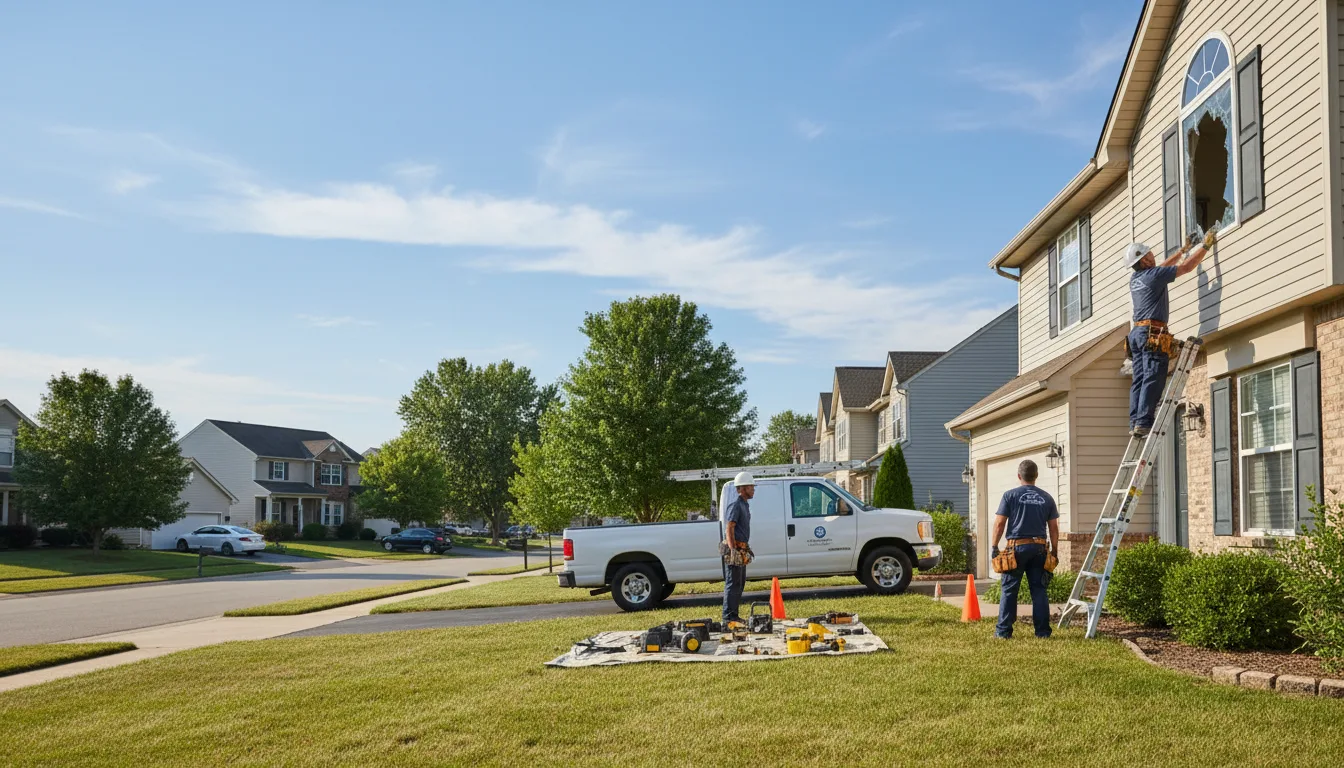 Expert window installer providing residential service in Huntersville, NC